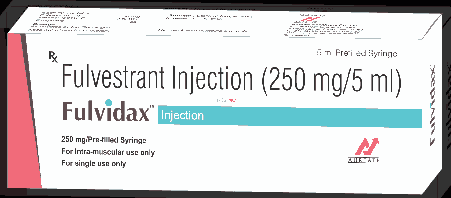 Fulvidax 250mg Injection