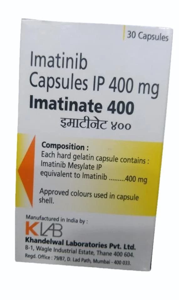 Imatinate 400mg Capsule